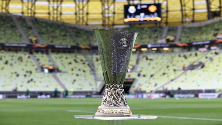 The Europa League trophy